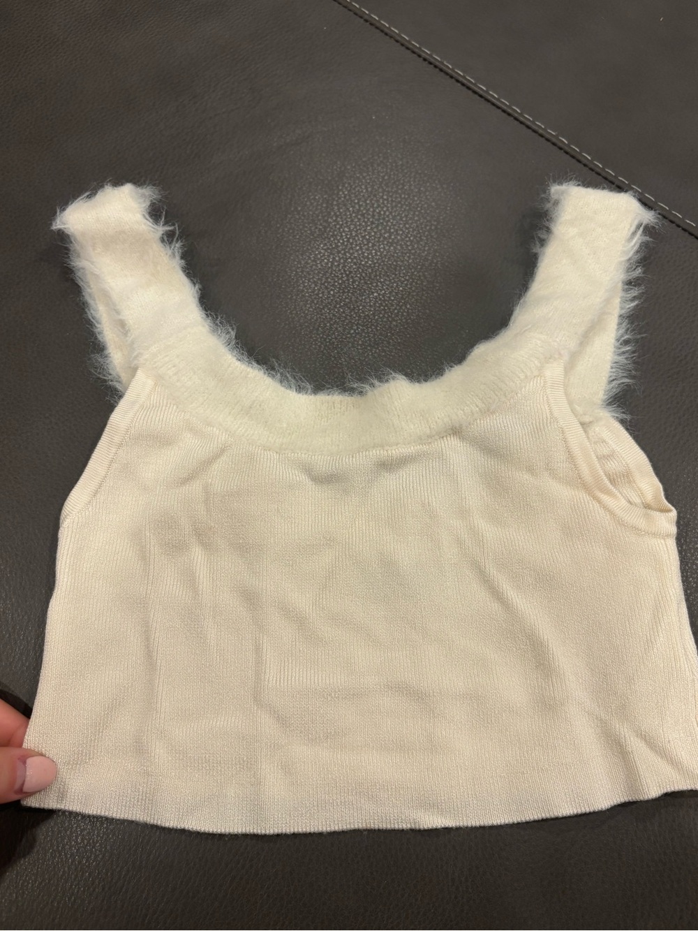 Intimately FREE PEOPLE Solid Rib Brami Crop Top XS